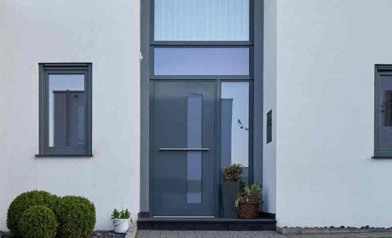 Türsystem aus Stahlprofilen mit großflächiger Verglasung — Tore und Türen Lichterfelde