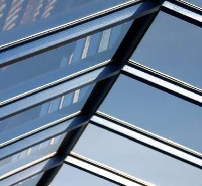 Glasdach-Profile aus Aluminium, Detail – Alu-Wintergarten Lichterfelde